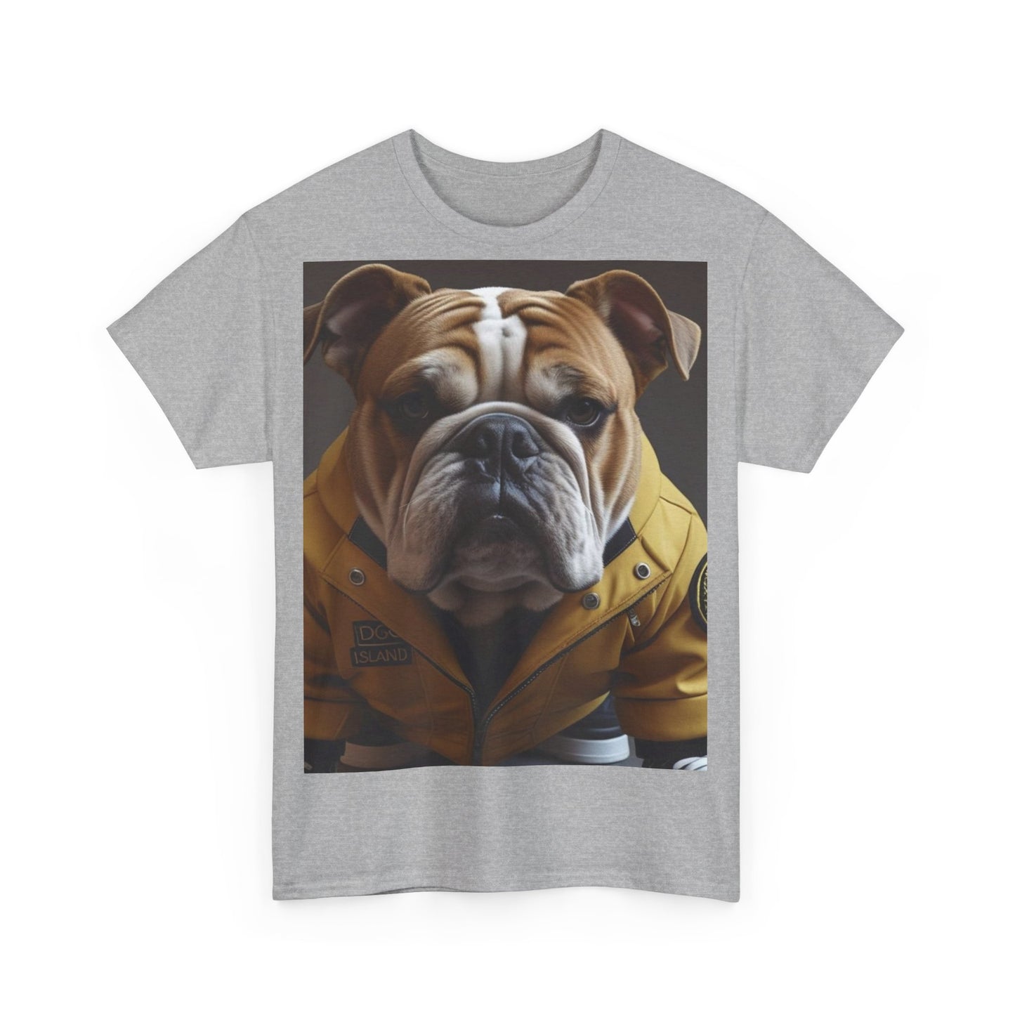 Bulldog Fashion Unisex Tee, Cute Dog T-Shirt, Pet Lover Gift, Casual Outfit, Animal Lover Apparel, Perfect for Birthdays & Celebrations