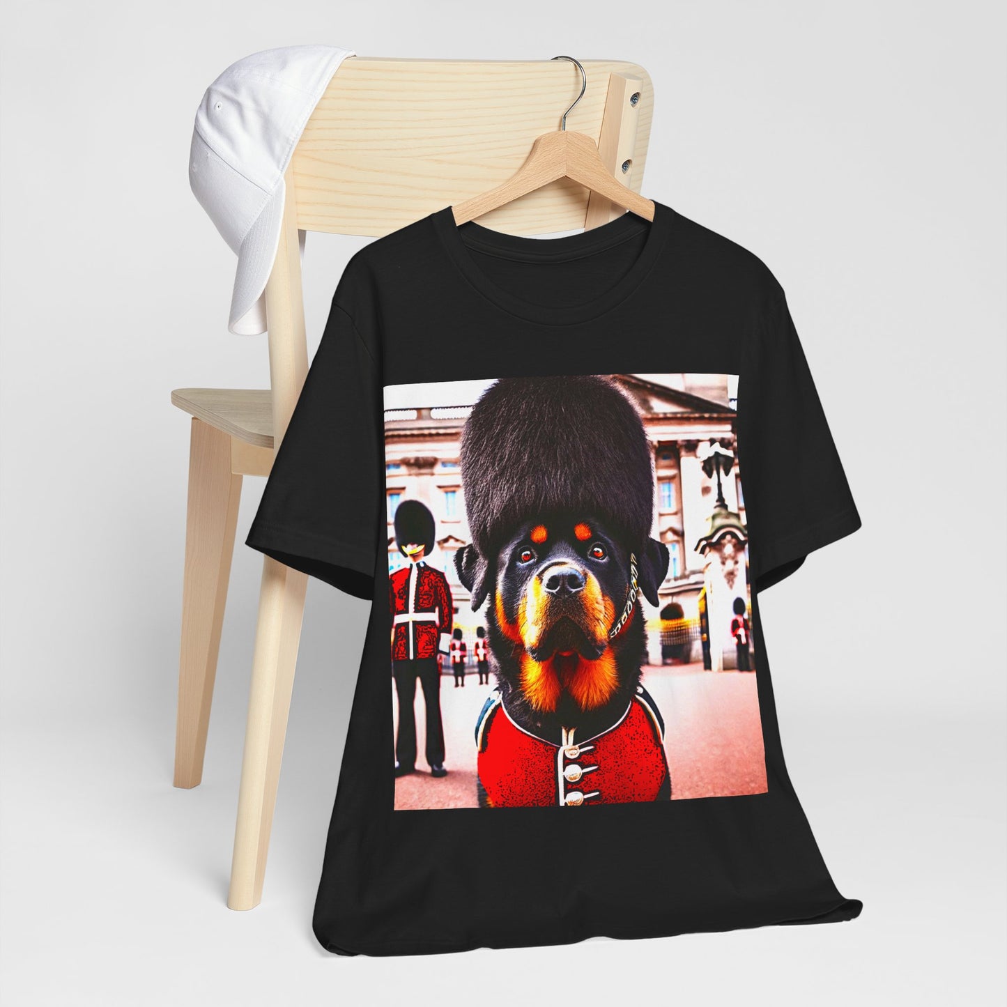 Royal Pup Short Sleeve Tee - Fun & Stylish Dog Design