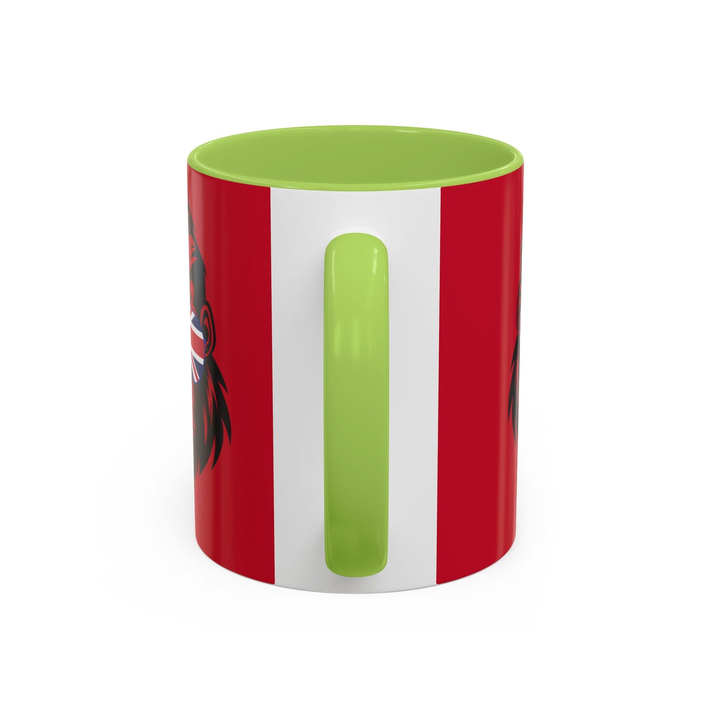 British Gorilla Accent Coffee Mug - Bold Coffee Cup for Animal Lovers, Unique Gift, Fun Kitchen Decor, Perfect for Birthdays, Holidays