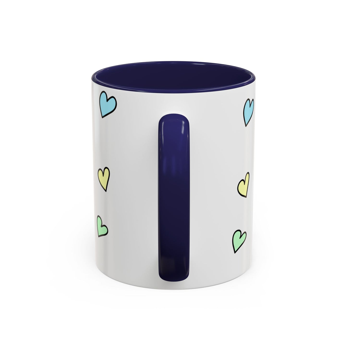 Heartfelt Miss You Accent Coffee Mug, Cute Gift for Friends, Personalized Coffee Cup, Thoughtful Gift for Loved Ones, Cheerful Home Decor