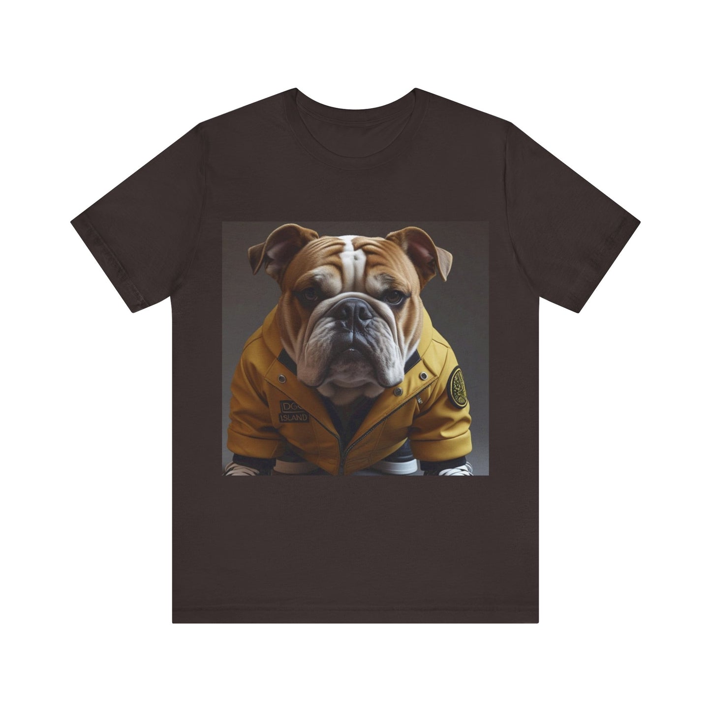 Stylish Bulldog Tee, Trendy Dog Lover Shirt, Cute Pet Apparel, Gift for Dog Owners, Unisex Graphic Tee, Animal Lover Clothing