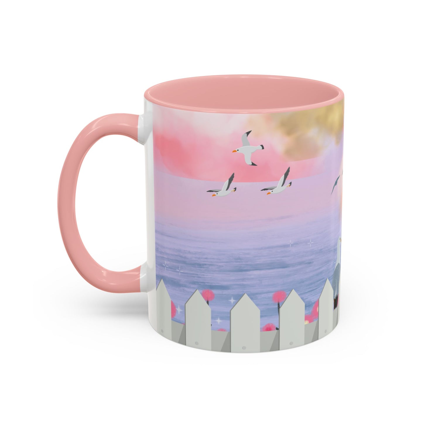 Serene Seaside Accent Coffee Mug, Perfect for Beach Lovers and Nature Enthusiasts, Ideal Gift for Birthdays, Housewarming, Summer [...]