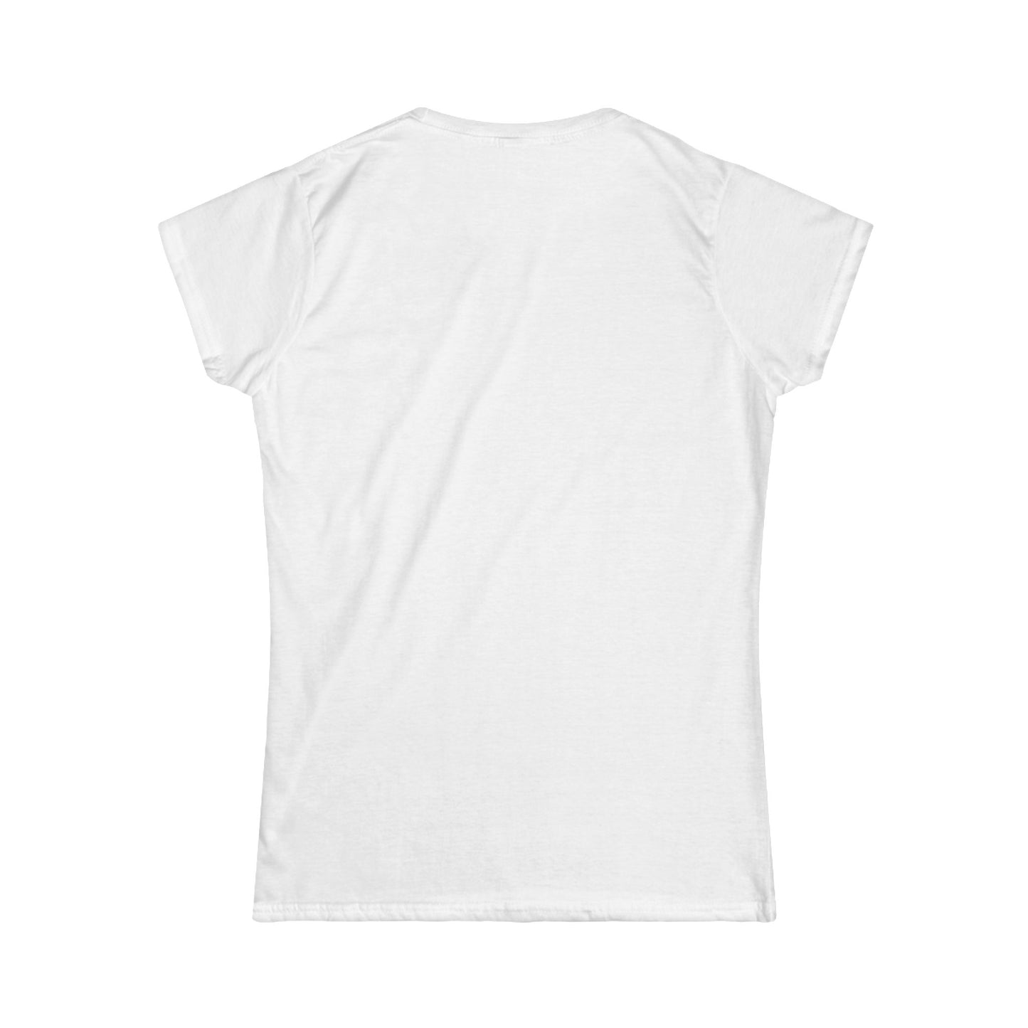 Beach Hut Women's Softstyle Tee – Summer Vibes, Casual Wear, Beach Day, Gift for Her, Vacation Outfit