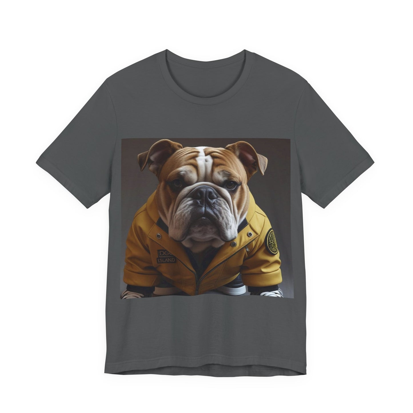 Stylish Bulldog Tee, Trendy Dog Lover Shirt, Cute Pet Apparel, Gift for Dog Owners, Unisex Graphic Tee, Animal Lover Clothing