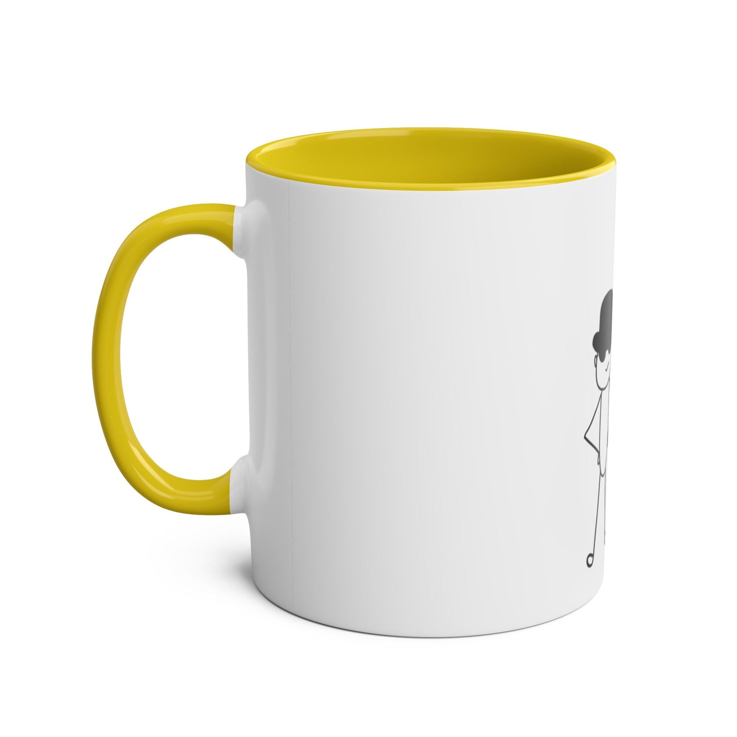 Motivational Two-Tone Coffee Mug, 11oz - Perfect for Daily Inspiration, Office Gift, Teacher Appreciation, Self-Care, Motivation