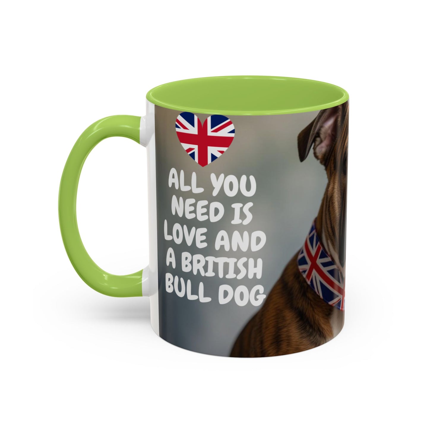 British Bulldog Accent Coffee Mug - Unique Pet Lover Gift, Dog-Themed Drinkware, Funny Dog Mug, Pet Parent Gift, Home & Kitchen Decor