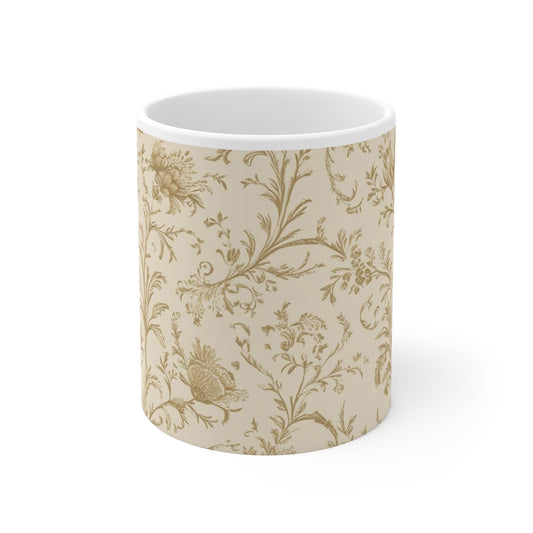 White Ceramic Mug, 11oz