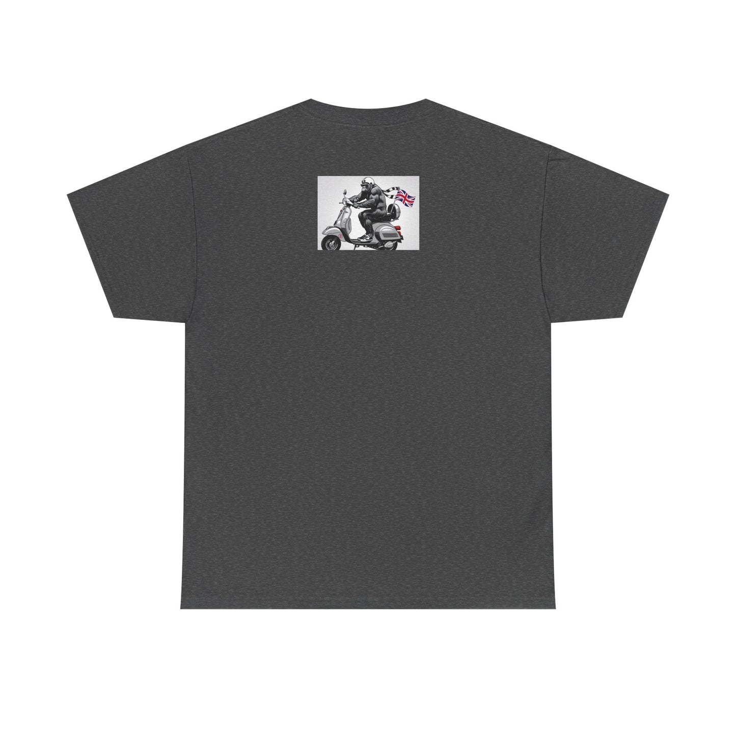 Cool Gorilla Scooter Tee, Unisex Graphic Tee, Fun Animal T-Shirt, Unique Gift for Him, Casual Summer Shirt, Motorcycle Enthusiast Apparel
