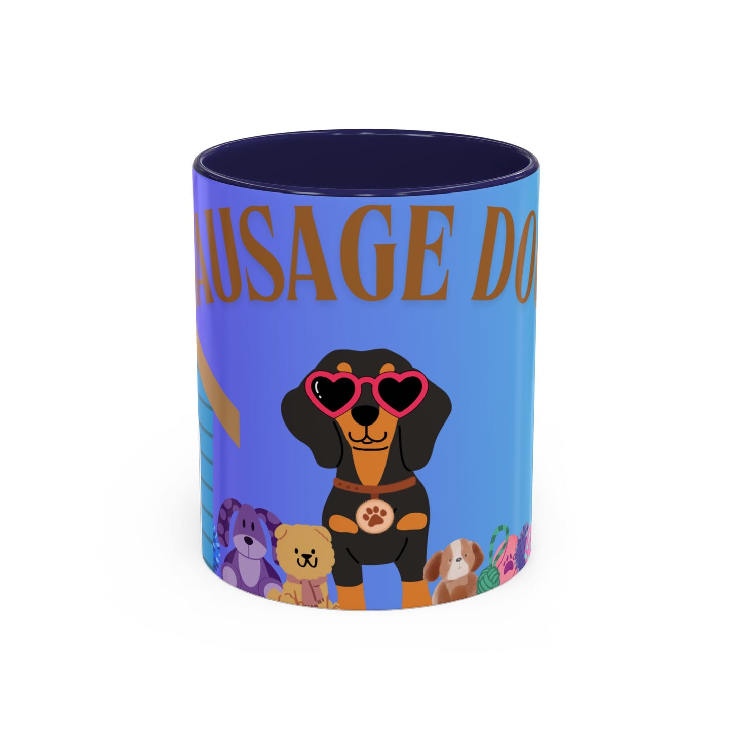 Whimsical Dog-Themed Coffee Mug, Cute Dog Mug, Gifts for Dog Lovers, Pet Owner Mug, Fun Canine Mug, Sausage Dog Coffee Cup