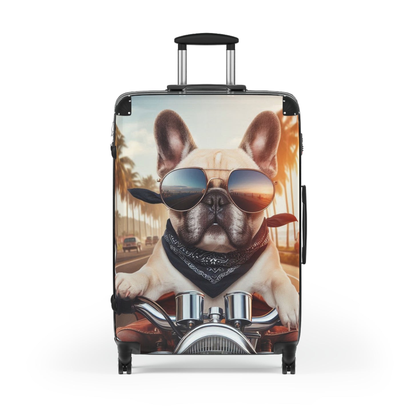 Cool Dog Travel Suitcase - Stylish Pet Lover Luggage