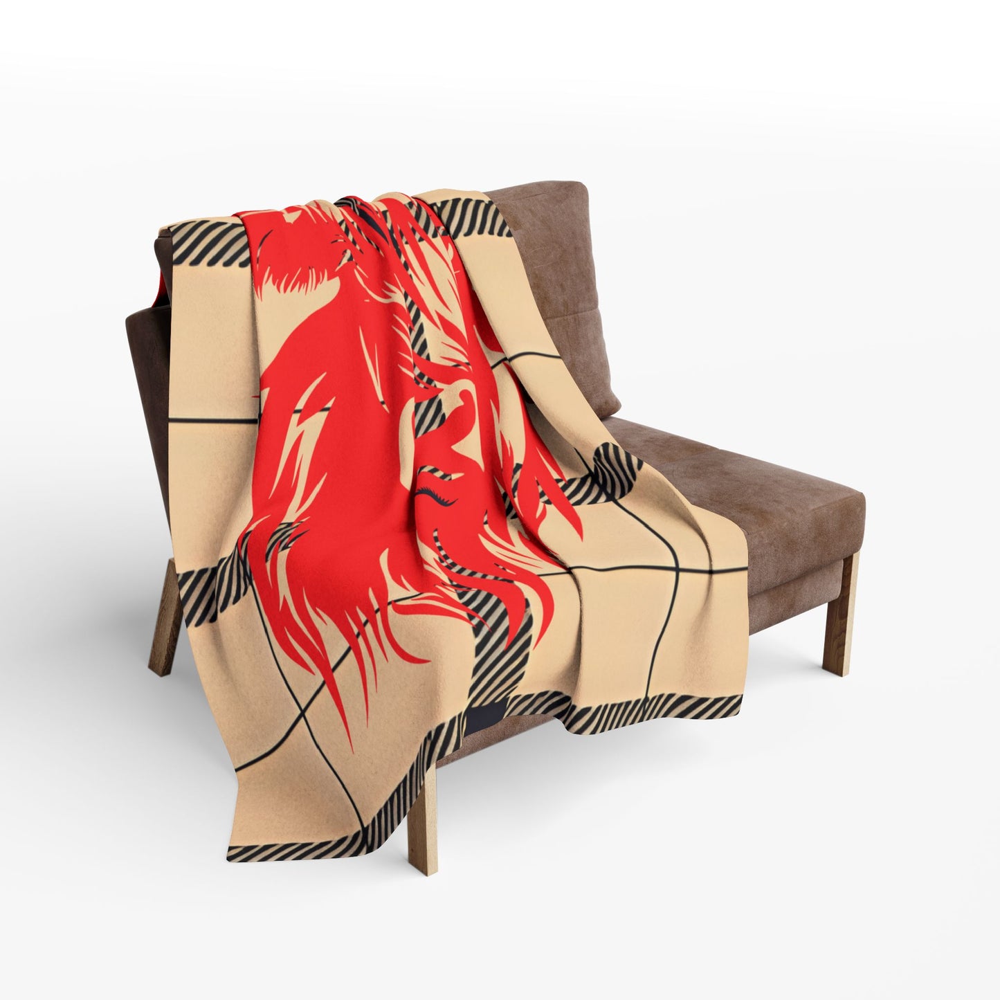 Cozy Highlander Fleece Blanket - Warm Throw for Home Decor, Camping, Cozy Nights, Rustic Gifts, Celebration