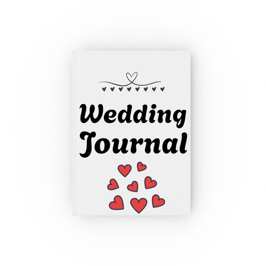 Wedding Journal -  Hard Backed Keepsake for Couples