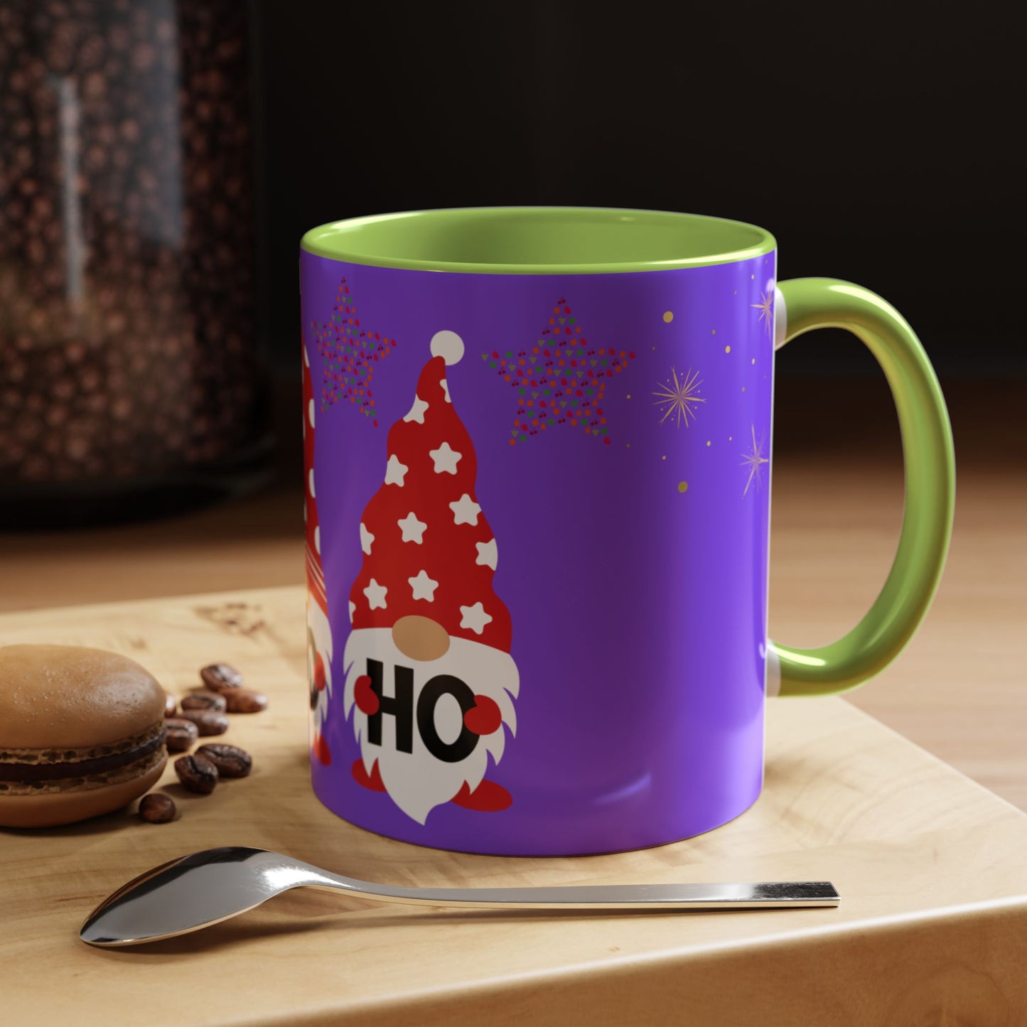 Festive Gnome Coffee Mug - Holiday Gift, Cute Ceramic Mug, Seasonal Beverage, Christmas Decor, Gnome Lovers Gift