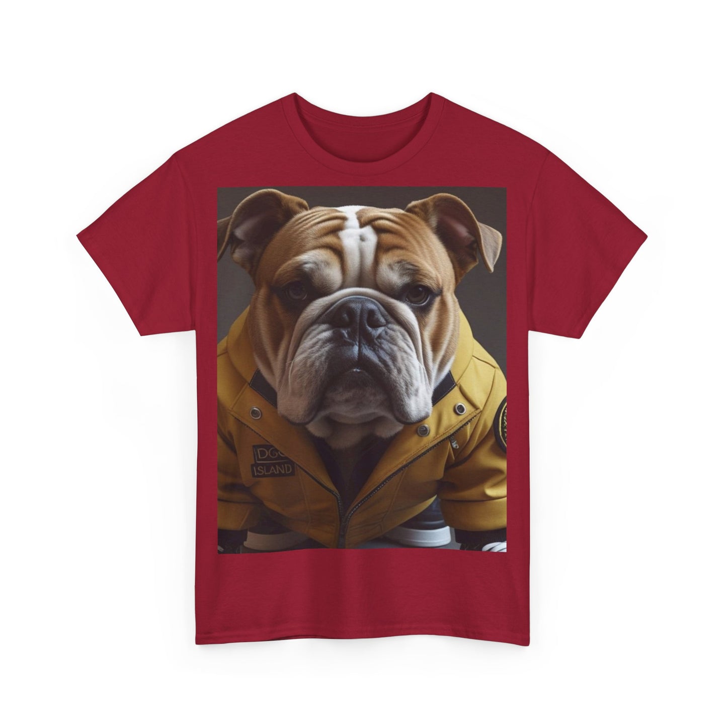 Bulldog Fashion Unisex Tee, Cute Dog T-Shirt, Pet Lover Gift, Casual Outfit, Animal Lover Apparel, Perfect for Birthdays & Celebrations