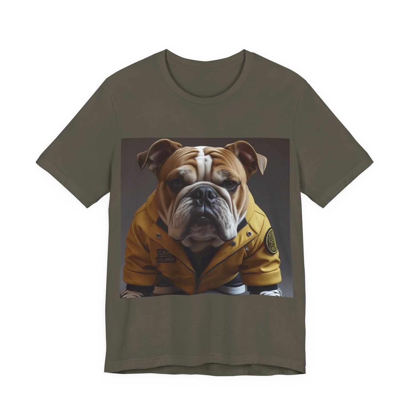 Stylish Bulldog Tee, Trendy Dog Lover Shirt, Cute Pet Apparel, Gift for Dog Owners, Unisex Graphic Tee, Animal Lover Clothing