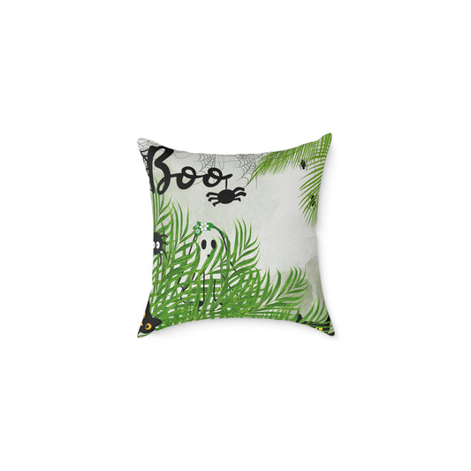 Halloween Themed Pillow, Spooky Decor, Trick or Treat Cushion, Autumn Home Accent, Fun Gift for Kids