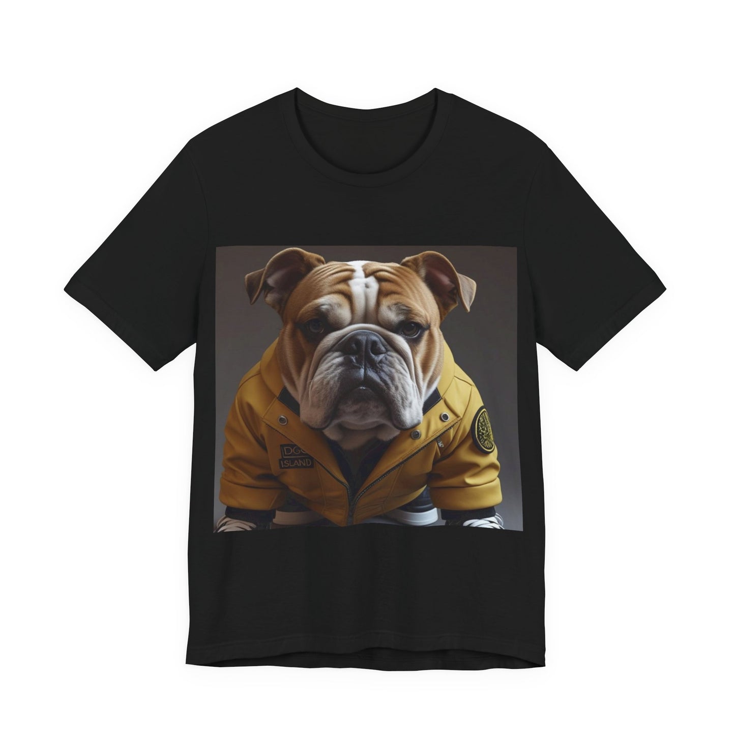 Stylish Bulldog Tee, Trendy Dog Lover Shirt, Cute Pet Apparel, Gift for Dog Owners, Unisex Graphic Tee, Animal Lover Clothing