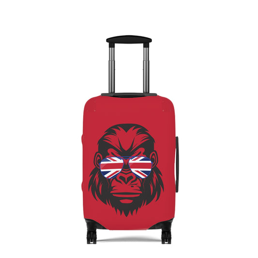 Gorilla Luggage Cover - Travel Accessory, Unique Suitcase Protector, Gift for Adventurers, Monkey Theme Travel Gear