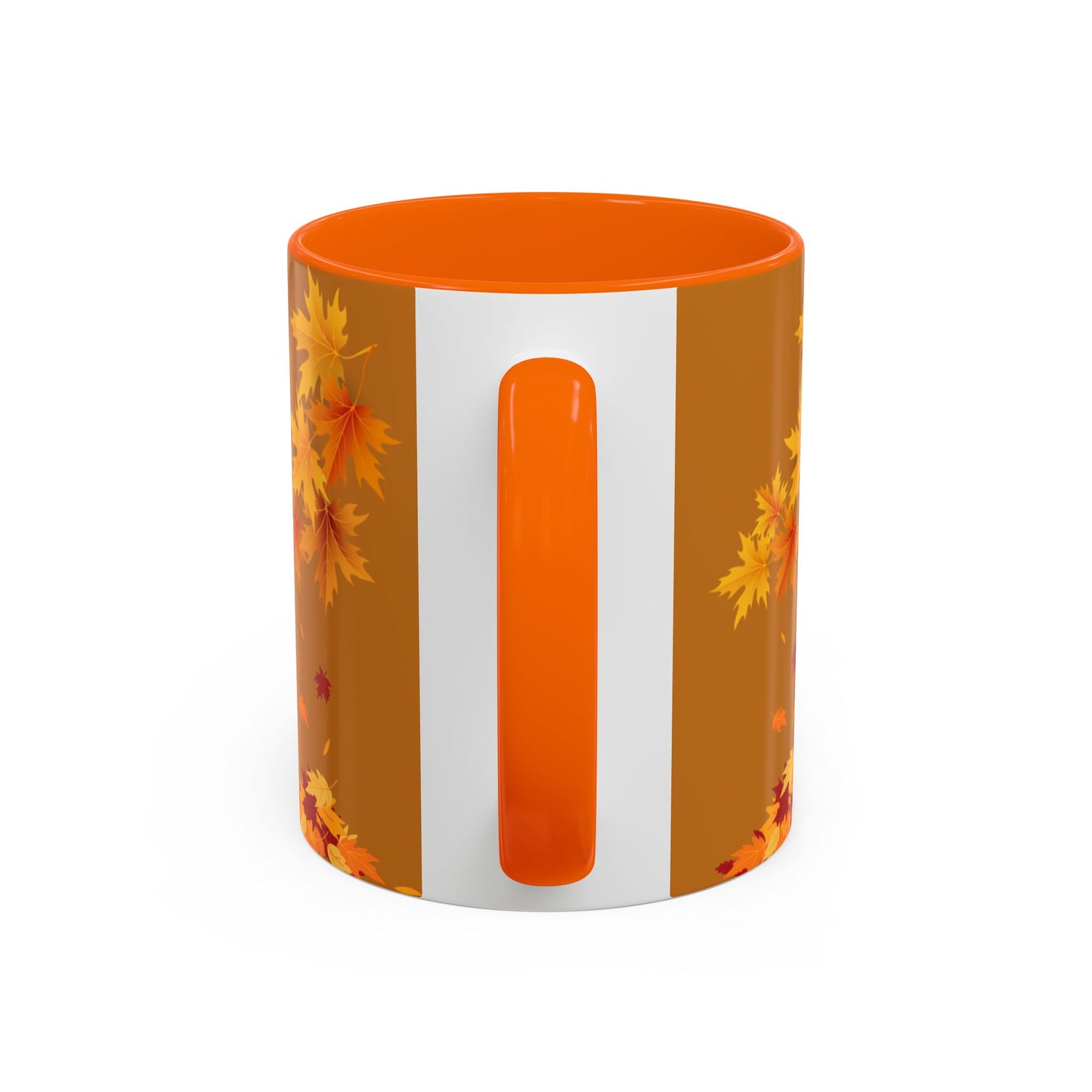 Autumn-Themed Coffee Mug, Cozy Fall Ceramic Mug, Colorful Harvest Cup, Seasonal Drinkware, Thanksgiving Gift