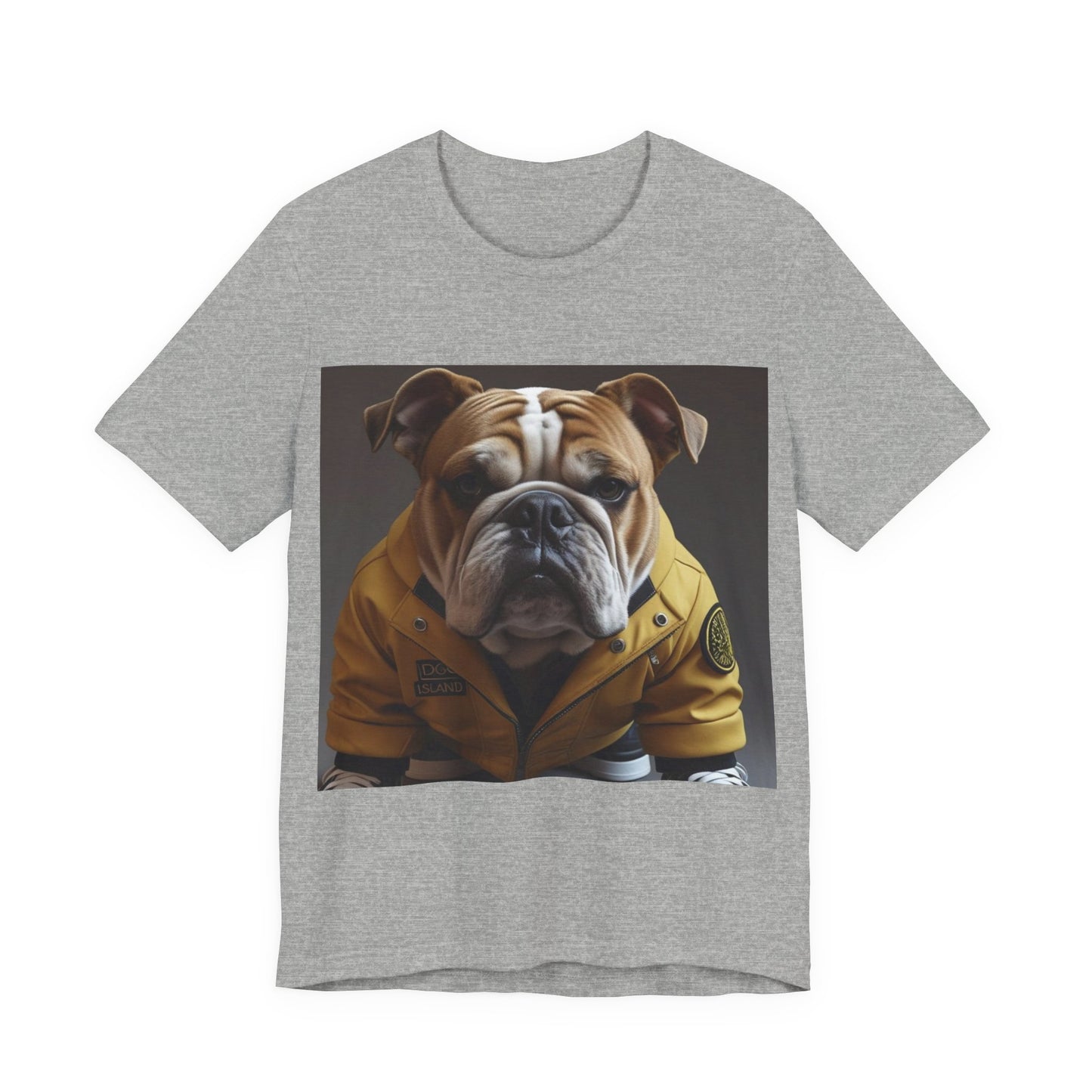 Stylish Bulldog Tee, Trendy Dog Lover Shirt, Cute Pet Apparel, Gift for Dog Owners, Unisex Graphic Tee, Animal Lover Clothing