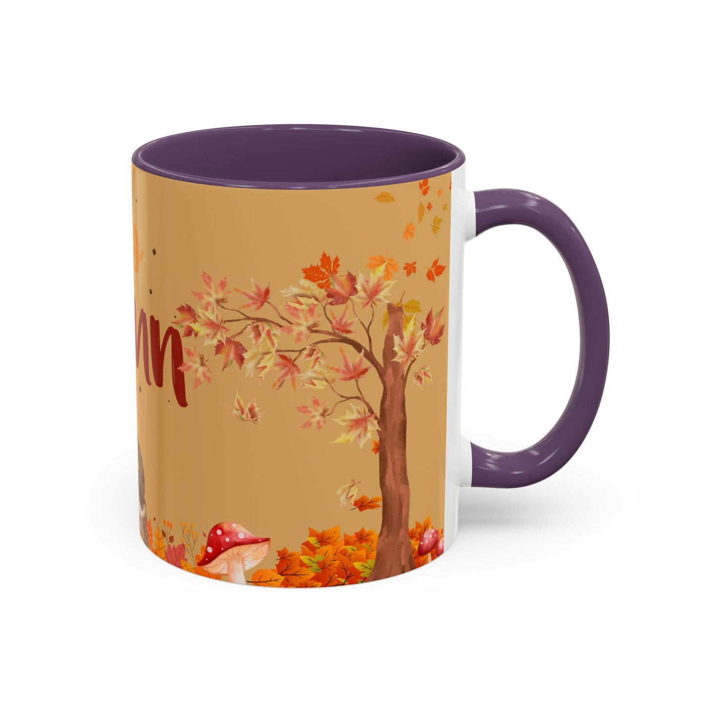 Autumn-Themed Coffee Mug, Seasonal Gift, Fall Decor, Cute Hedgehog Cup, Hello Autumn Mug, Perfect for Cozy Mornings
