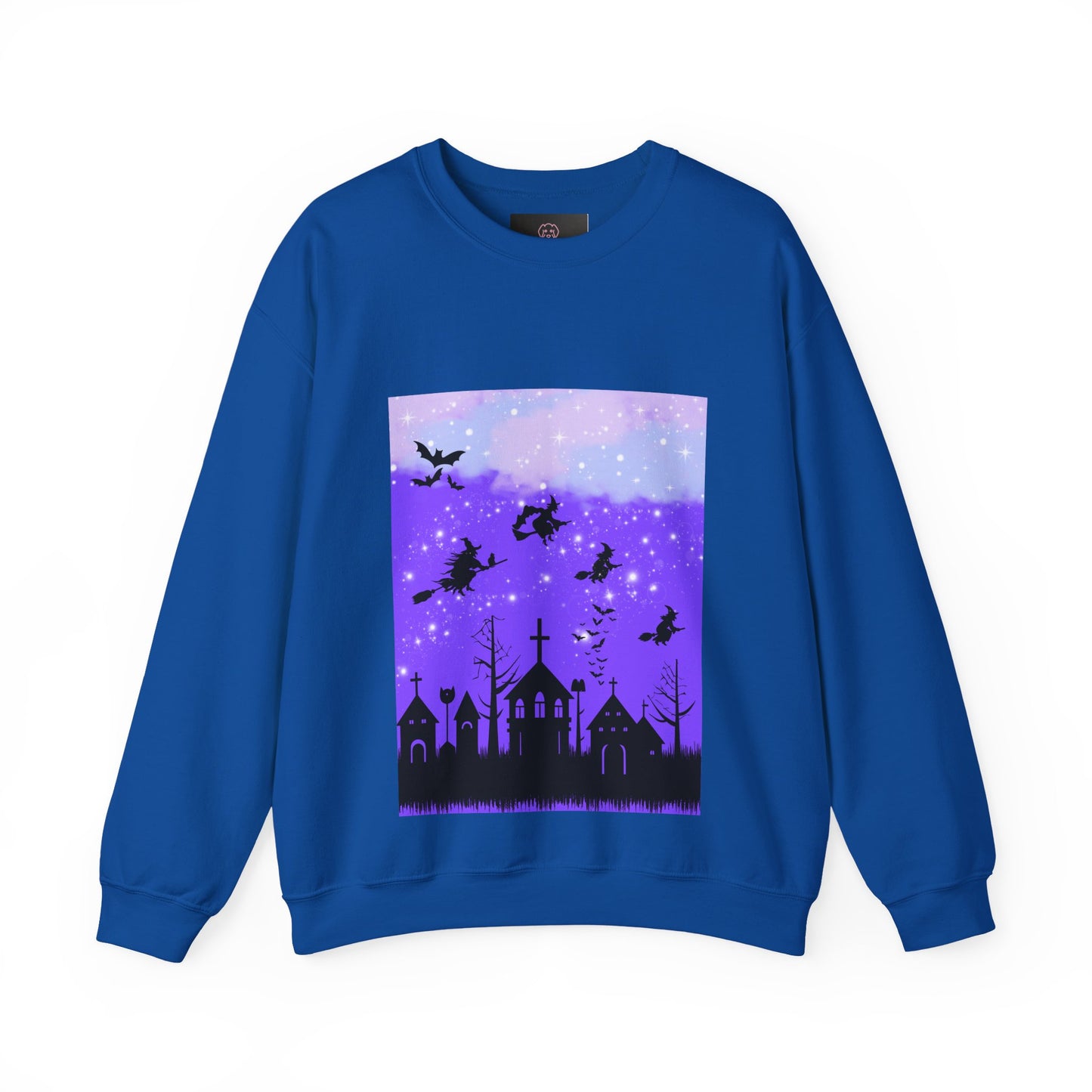 Mystical Nightscape Crewneck Sweatshirt, Cozy Fashion, Trendy Apparel, Gift for Nature Lovers, Halloween Sweatshirt, Comfortable [...]