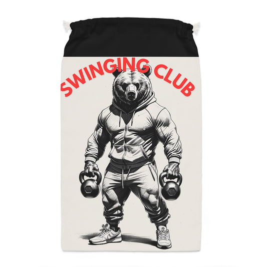 Gorilla Themed Sack, Funny Gift for Martial Arts Lovers, Coffee Sack, Unique Gym Bag, Funny Animal Decor