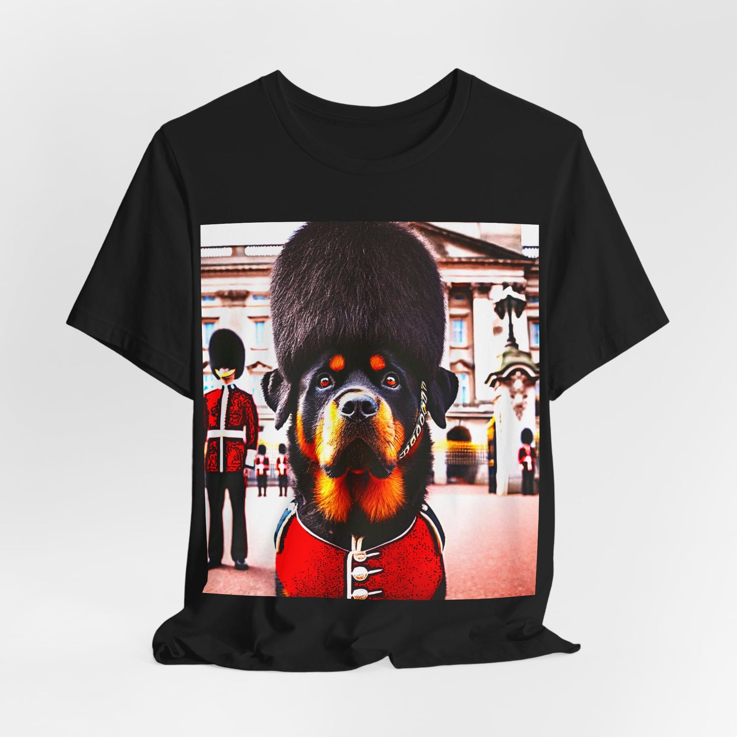 Royal Pup Short Sleeve Tee - Fun & Stylish Dog Design