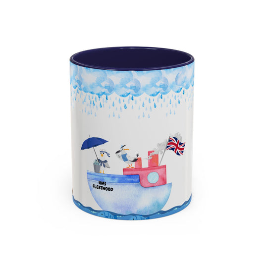Charming Nautical Coffee Mug - Perfect Gift for Sailors, Coastal Lovers, Birthdays, Ocean Theme, Beach House Decor