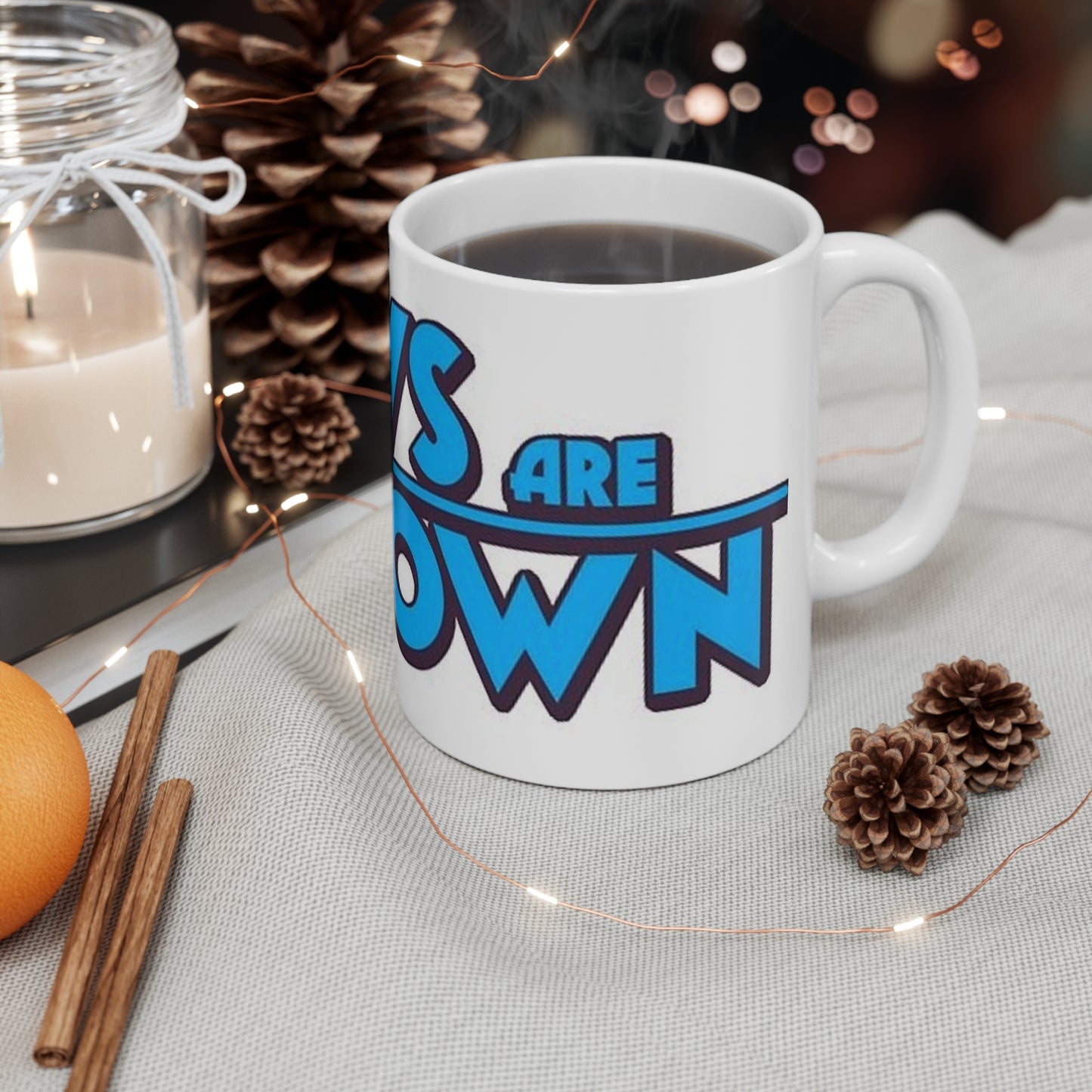Boys Are Back Ceramic Coffee Mug - Fun 11oz & 15oz Cups for Celebrations