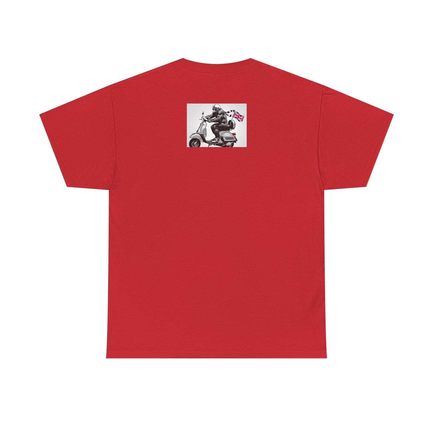 Cool Gorilla Scooter Tee, Unisex Graphic Tee, Fun Animal T-Shirt, Unique Gift for Him, Casual Summer Shirt, Motorcycle Enthusiast Apparel