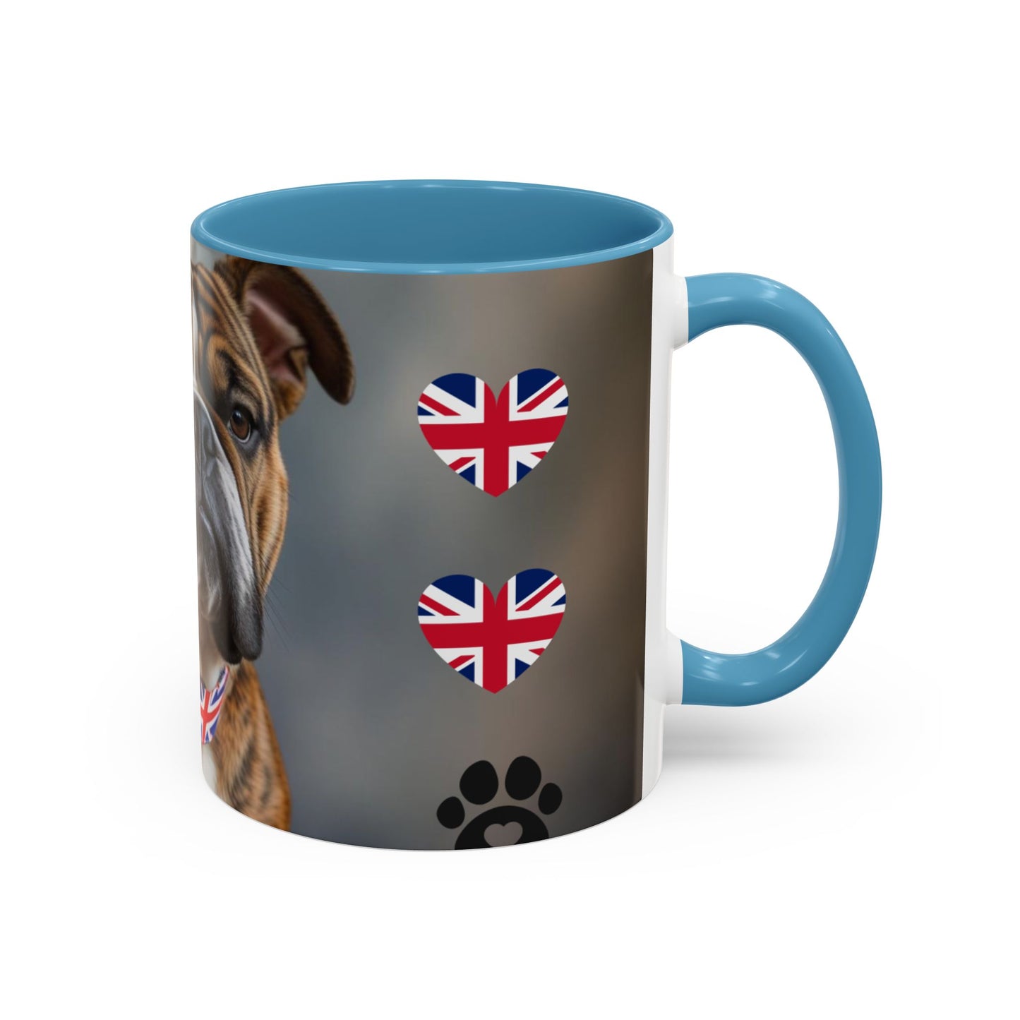 British Bulldog Accent Coffee Mug - Unique Pet Lover Gift, Dog-Themed Drinkware, Funny Dog Mug, Pet Parent Gift, Home & Kitchen Decor