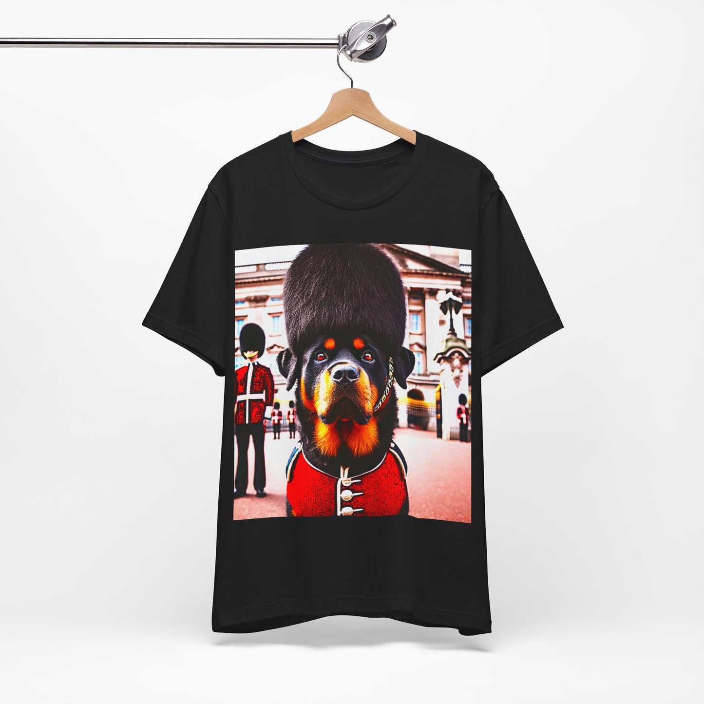 Royal Pup Short Sleeve Tee - Fun & Stylish Dog Design