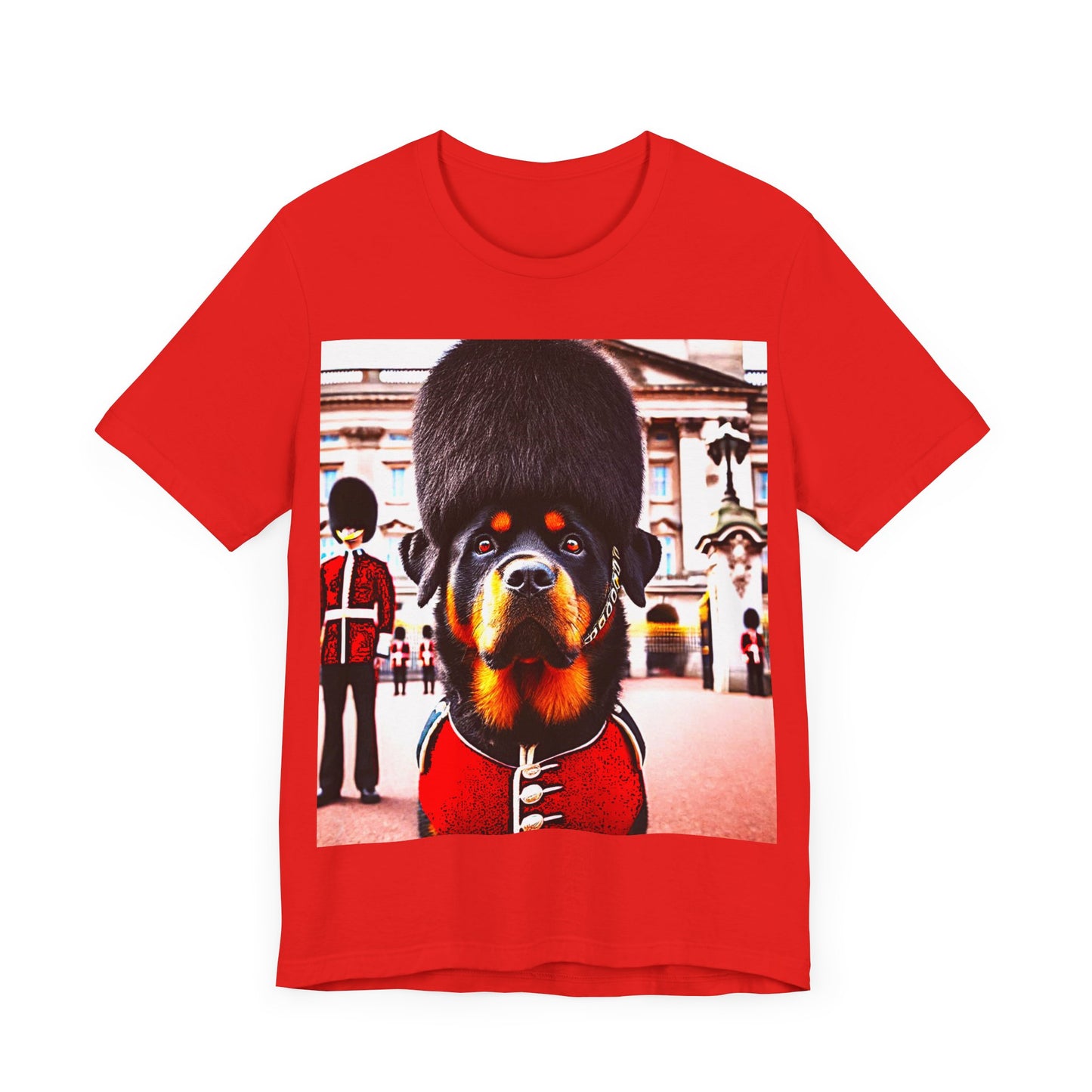 Royal Pup Short Sleeve Tee - Fun & Stylish Dog Design