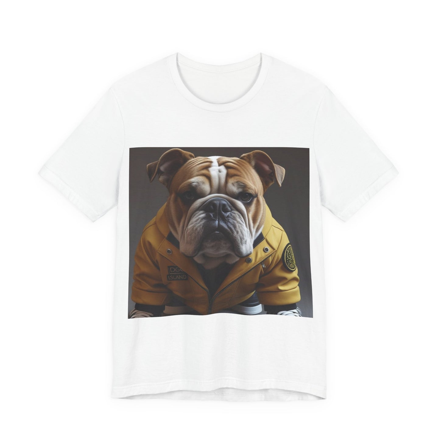 Stylish Bulldog Tee, Trendy Dog Lover Shirt, Cute Pet Apparel, Gift for Dog Owners, Unisex Graphic Tee, Animal Lover Clothing