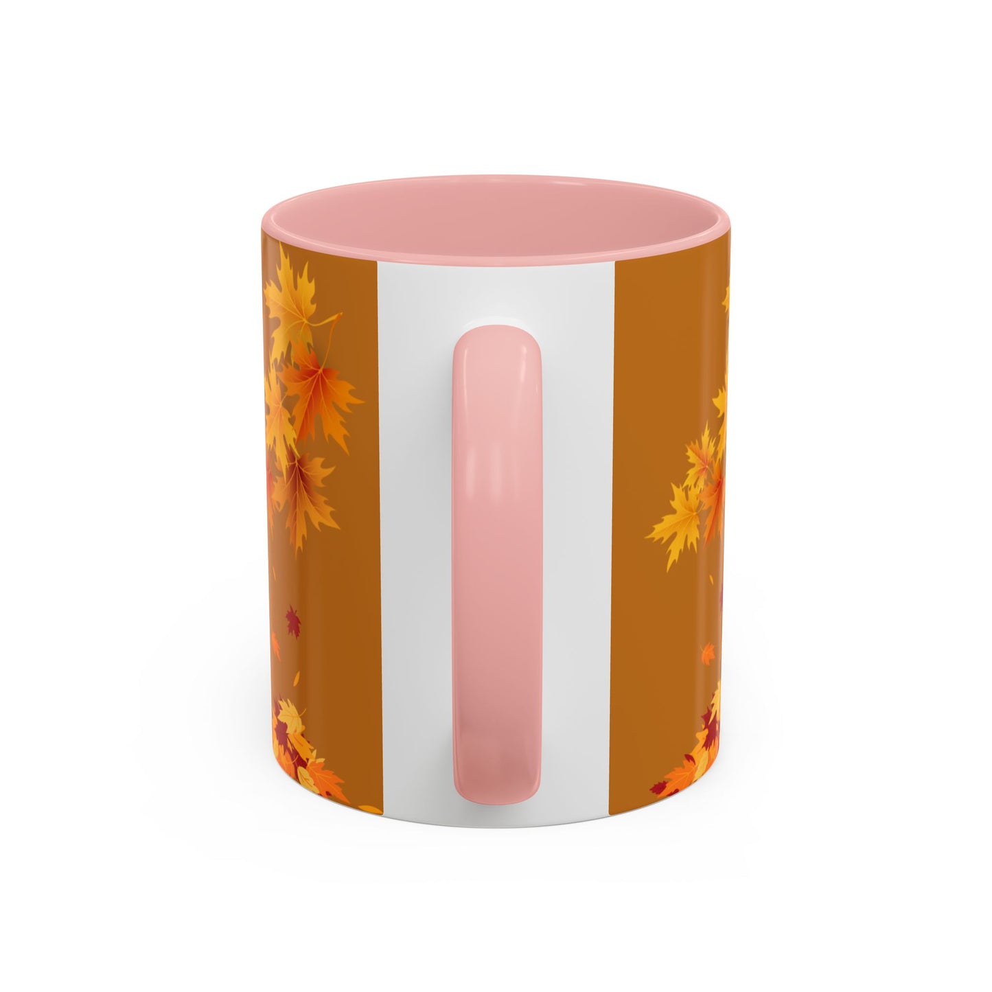 Autumn-Themed Coffee Mug, Cozy Fall Ceramic Mug, Colorful Harvest Cup, Seasonal Drinkware, Thanksgiving Gift