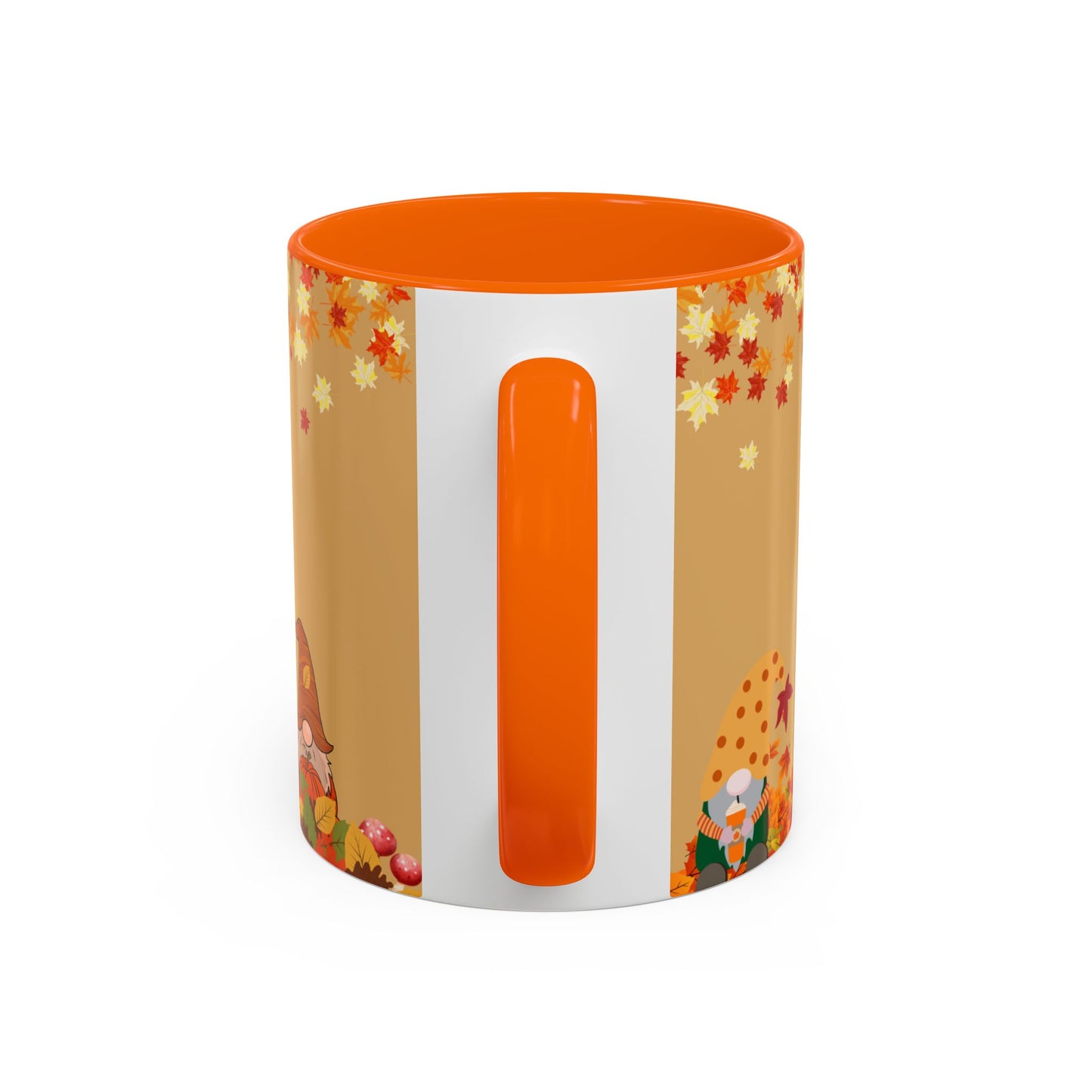 Autumn Accent Coffee Mug - Fall Decor, Seasonal Gift, Thanksgiving, Cozy Hot Beverage Cup, Autumn Vibes