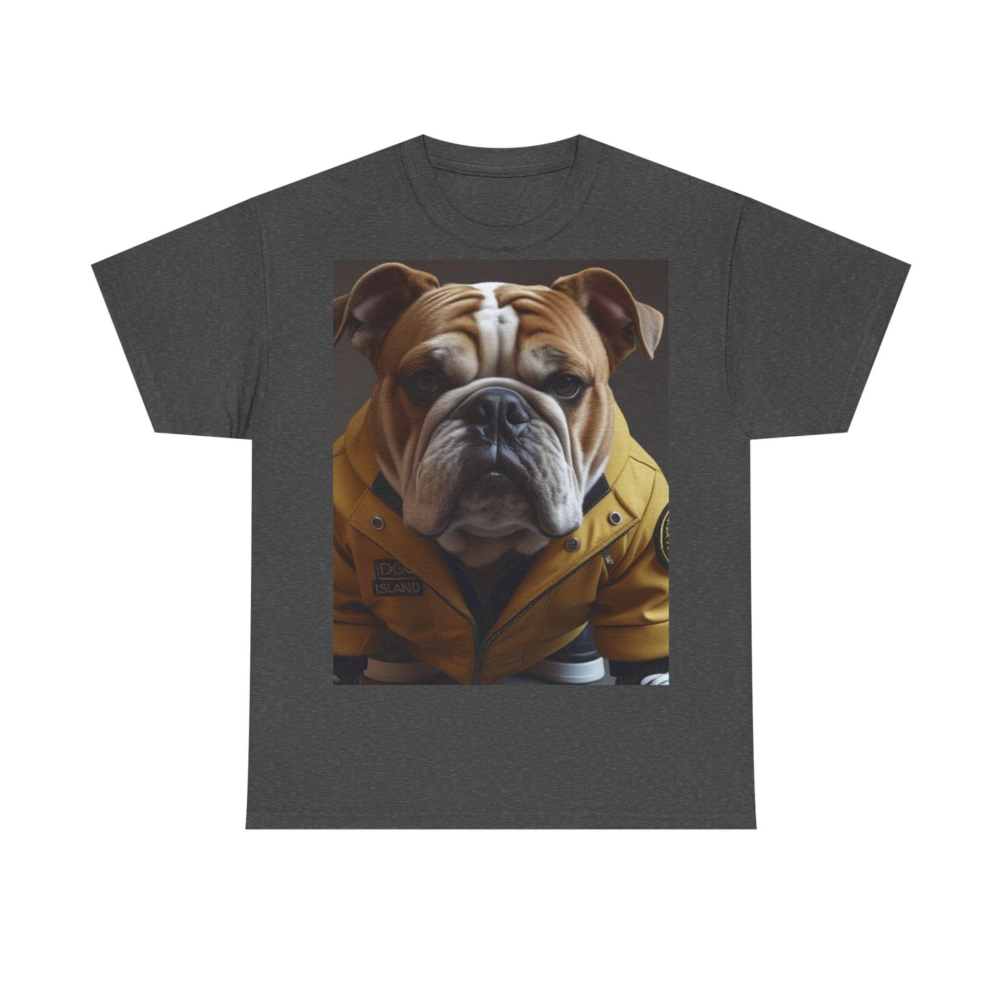 Bulldog Fashion Unisex Tee, Cute Dog T-Shirt, Pet Lover Gift, Casual Outfit, Animal Lover Apparel, Perfect for Birthdays & Celebrations