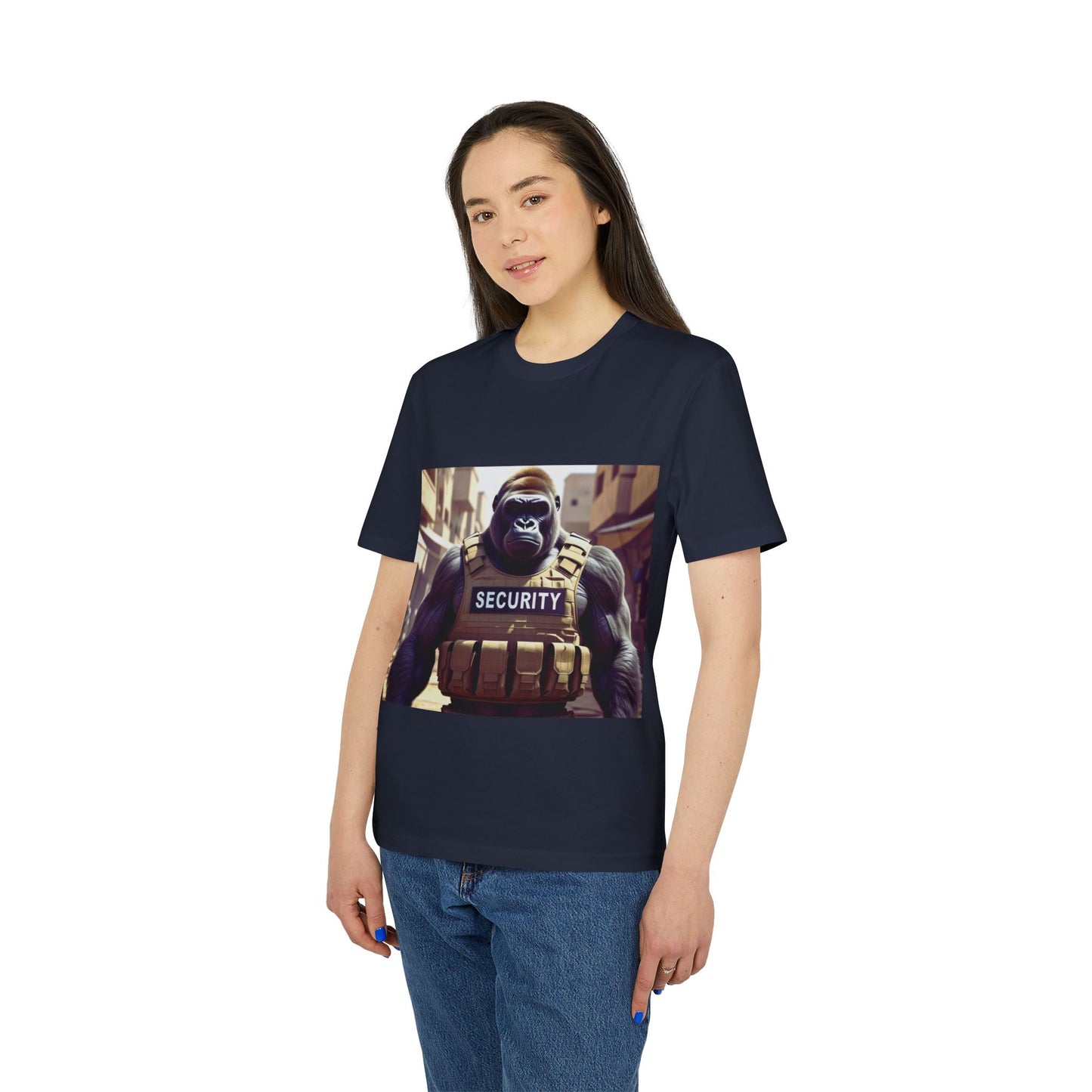 Security Gorilla T-Shirt, Funny Graphic Tee, Unisex Humor Shirt, Gift for Creators, Casual Wear, Streetwear Style