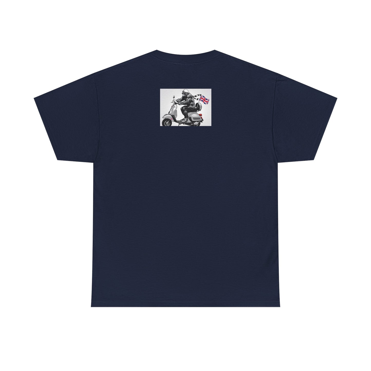 Cool Gorilla Scooter Tee, Unisex Graphic Tee, Fun Animal T-Shirt, Unique Gift for Him, Casual Summer Shirt, Motorcycle Enthusiast Apparel