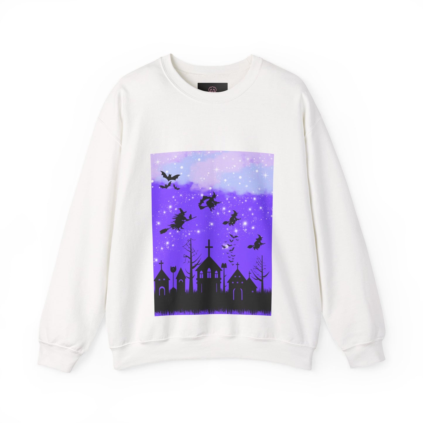 Mystical Nightscape Crewneck Sweatshirt, Cozy Fashion, Trendy Apparel, Gift for Nature Lovers, Halloween Sweatshirt, Comfortable [...]