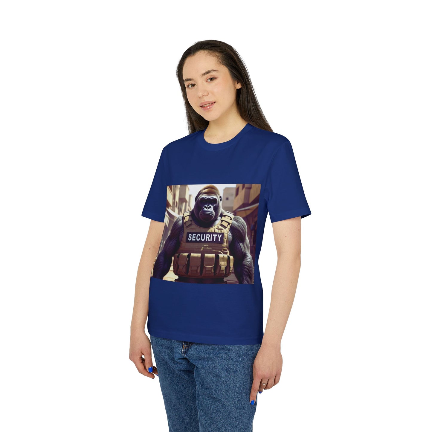 Security Gorilla T-Shirt, Funny Graphic Tee, Unisex Humor Shirt, Gift for Creators, Casual Wear, Streetwear Style