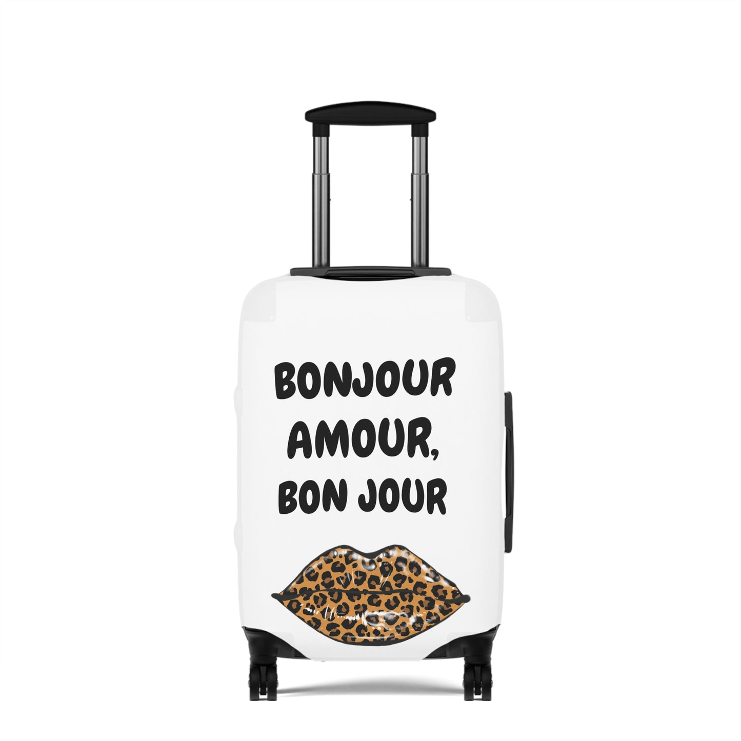 Bonjour Amour Luggage Cover - Trendy Travel Accessory, Stylish Baggage Protector, Perfect for Fashion Lovers, Unique Gift Idea, Cute [...]