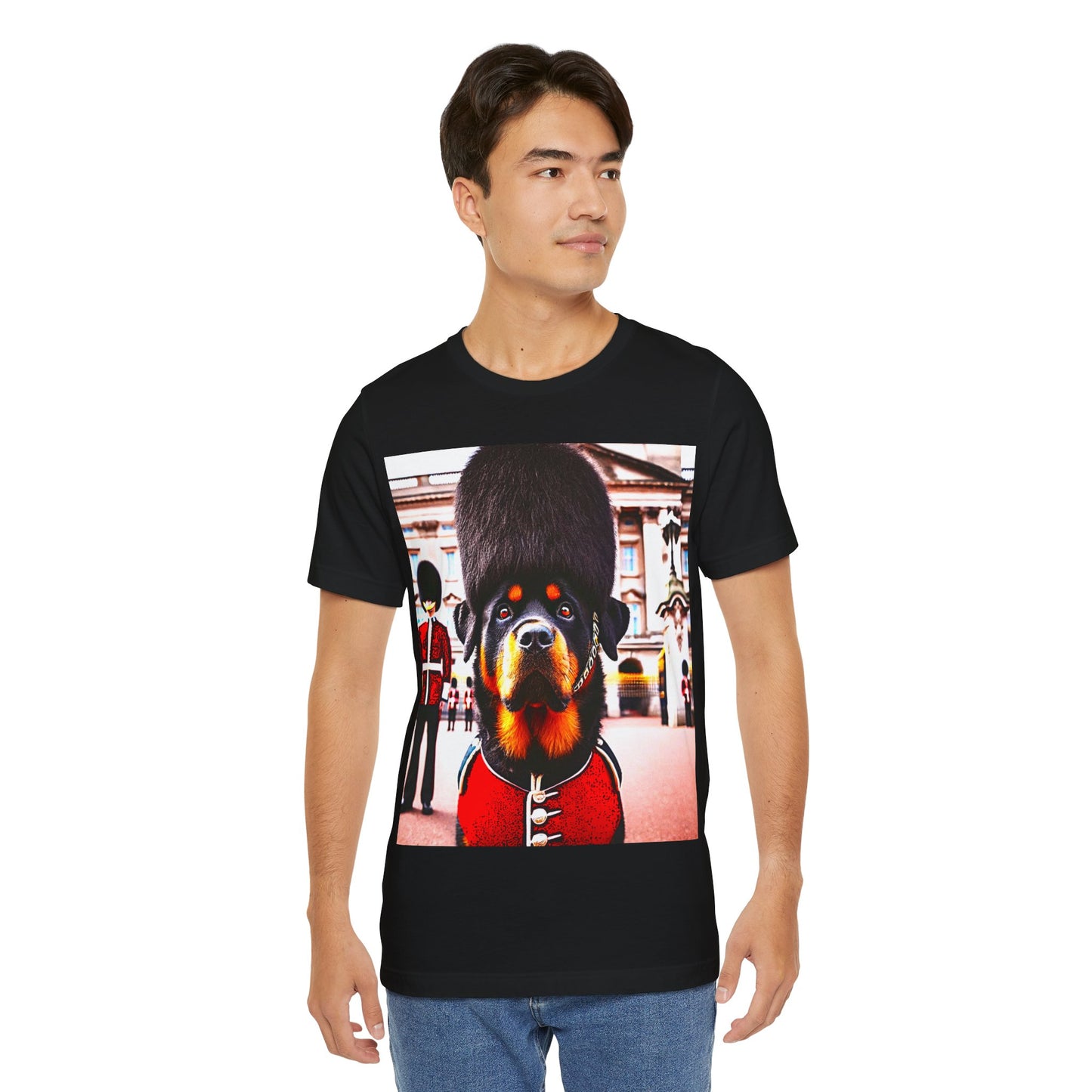 Royal Pup Short Sleeve Tee - Fun & Stylish Dog Design