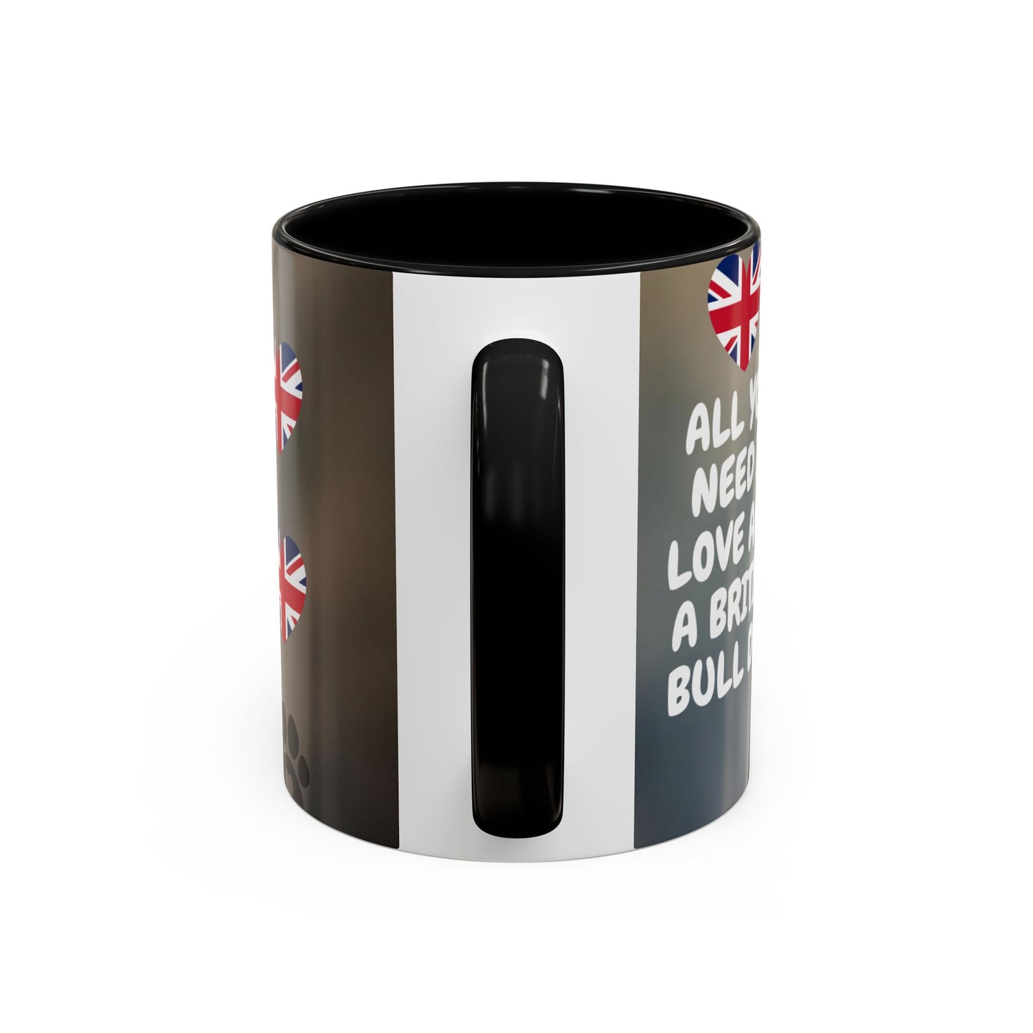 British Bulldog Accent Coffee Mug - Unique Pet Lover Gift, Dog-Themed Drinkware, Funny Dog Mug, Pet Parent Gift, Home & Kitchen Decor