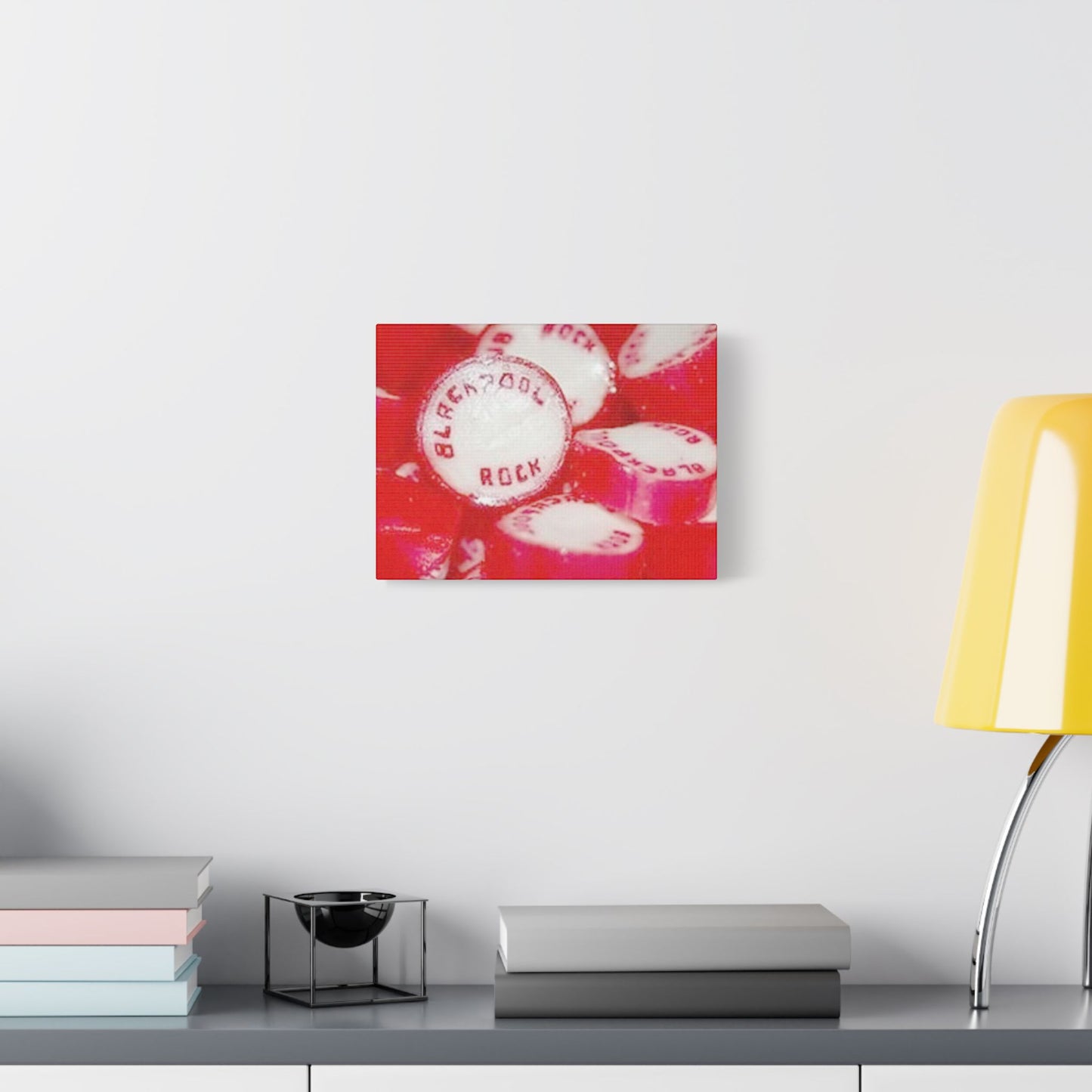Bright and Playful Stretched Canvas Art, Beach House Decor, Fun Wall Art, Gift for Beach Lovers, Vibrant Home Decor