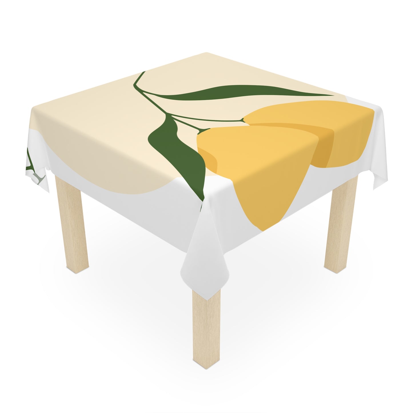Limoncello Tablecloth - Fresh Lemon Design for Entertaining and Dining