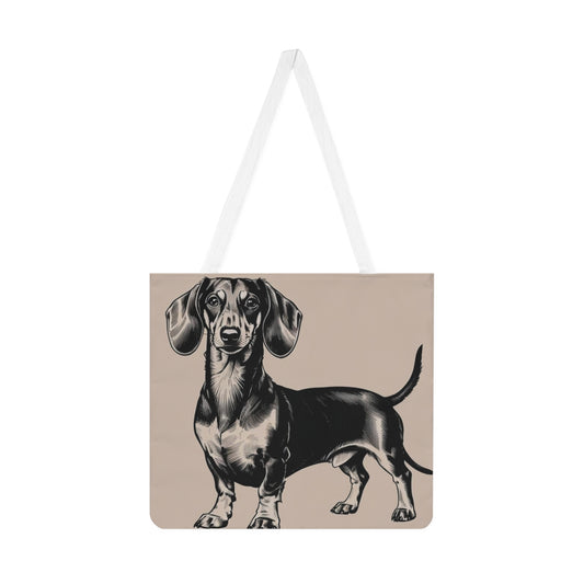 Charming Dachshund Shoulder Tote Bag - Perfect for Dog Lovers & Casual Outings