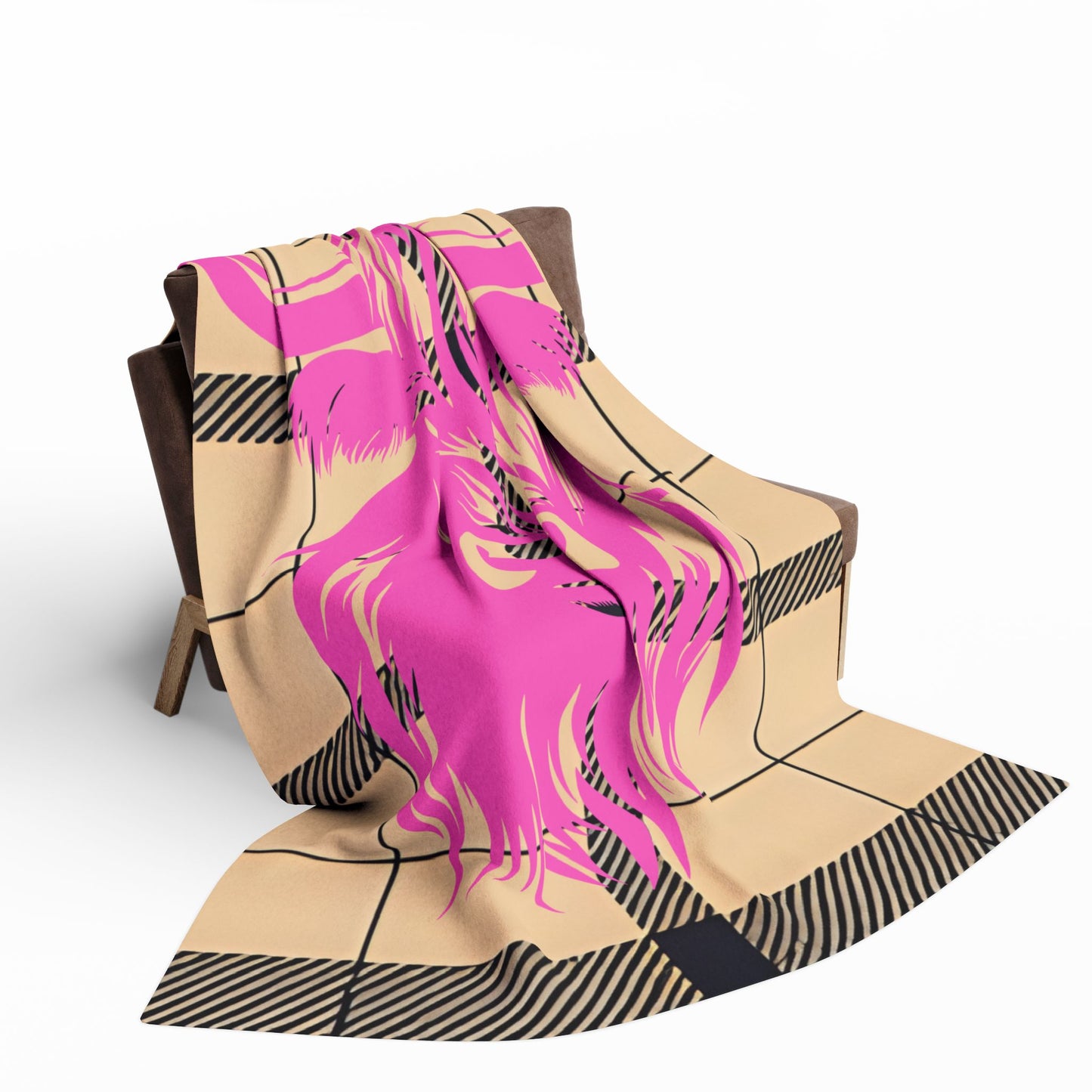 Cozy Highland Cattle Fleece Blanket | Warm Throw for Home Decor, Gift for Animal Lovers, Unique Present for Birthdays, Cozy Nights