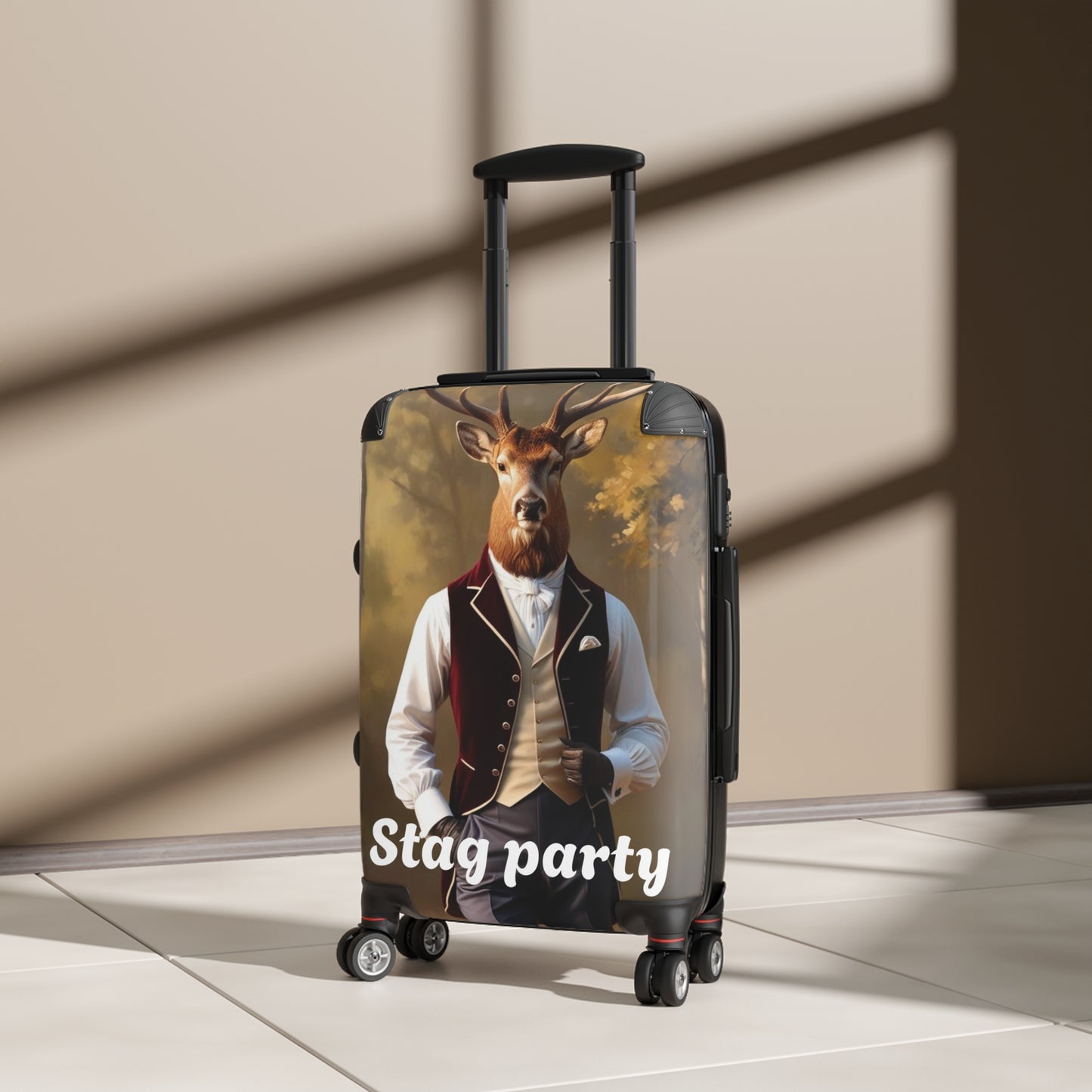 Stag Party Suitcase - Stylish Travel Luggage for Groomsmen